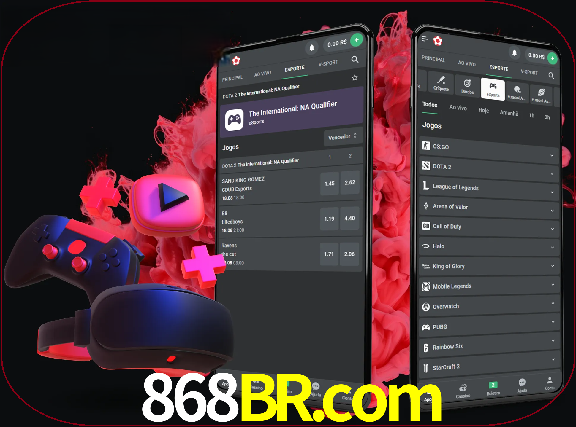 Para ter a aplicação móvel 868br no seu smartphone, basta descarregar o ficheiro apk e seguir as instruções.