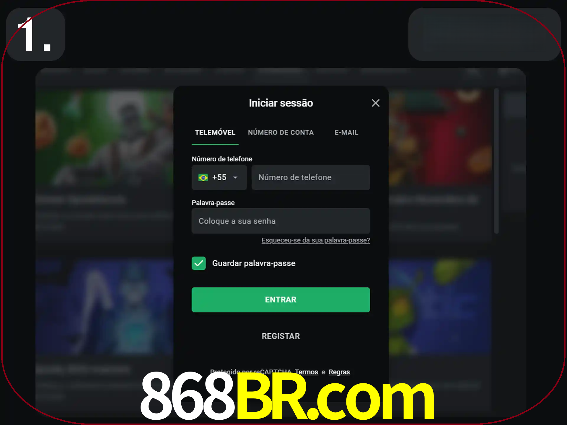 Acesse o site.